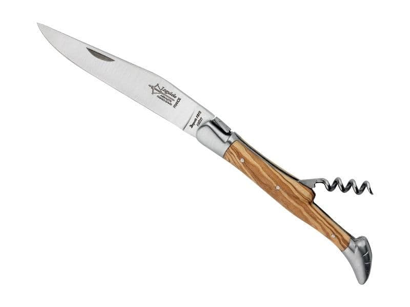 LAGUIOLE ANTAN 2P OLIVIER MITRES INOX MAT 12CM