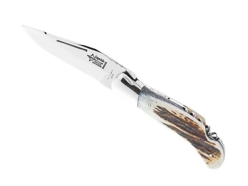 LAGUIOLE G.DAVID 2P CERF MITRE INOX 12CM