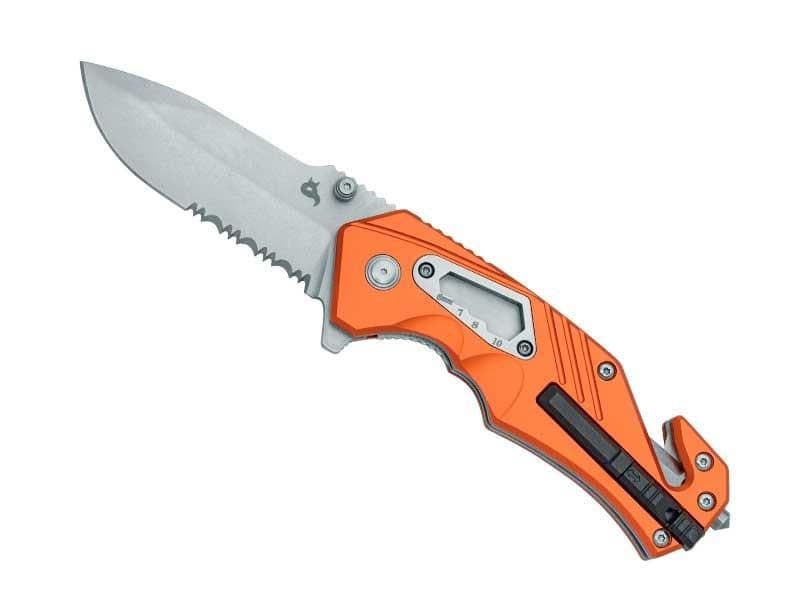 COUTEAU BLACK FOX DEMAND ALUMINIUM ORANGE