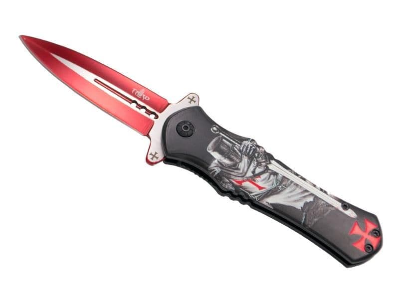 COUTEAU THIRD TEMPLIER ALUMINIUM 11,5CM INOX