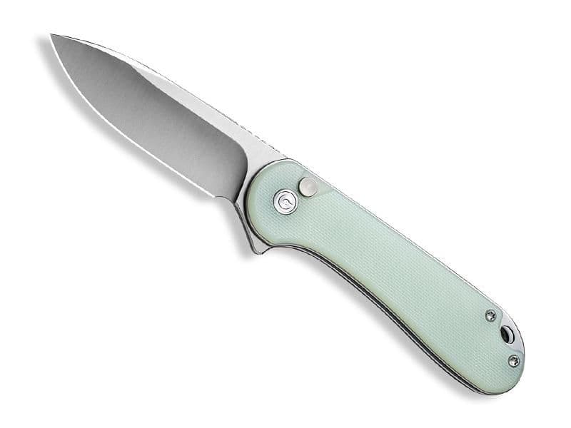 COUTEAU CIVIVI BUTTON LOCK ELEMENTUM II G10 NATUREL